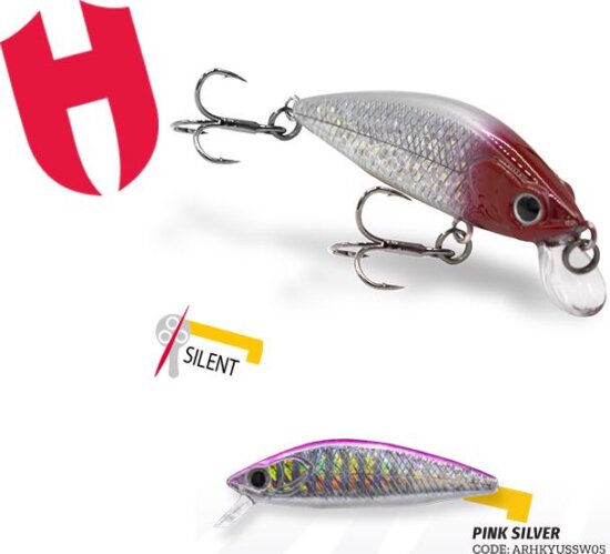 Herakles Yume 50S Sw 5cm 4.3g Pink Silver