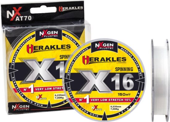 Herakles X16 Spinning At70 150m 0.360mm