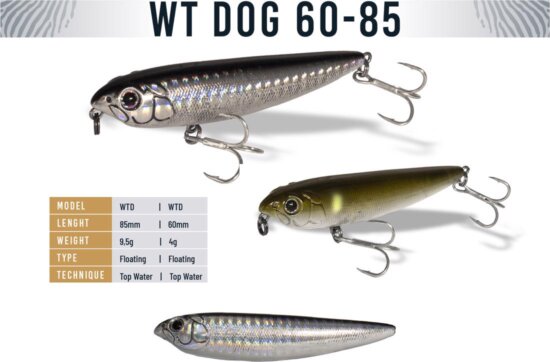 Herakles Wt-Dog 85 8.5cm 9.5g Shad