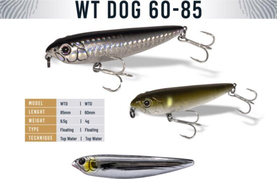 Herakles Wt-Dog 85 8.5cm 9.5g Live Mullet