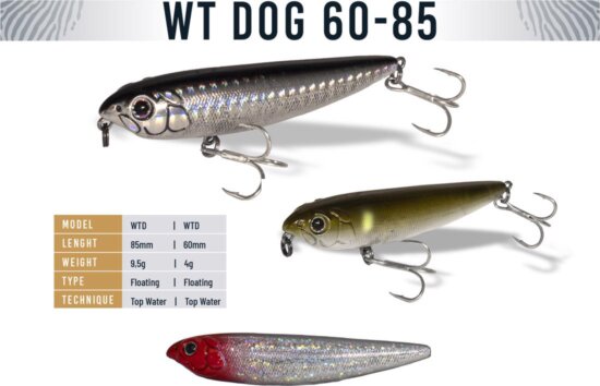 Herakles Wt-Dog 60 6cm 4g Red Head Holo