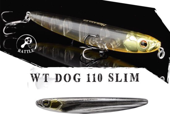Herakles Wt-Dog 110 Slim 11cm 13.5g Live Mullet