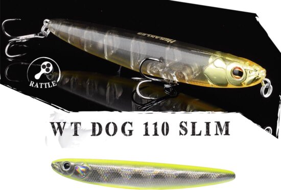 Herakles Wt-Dog 110 Slim 11cm 13.5g Chartreuse Shine