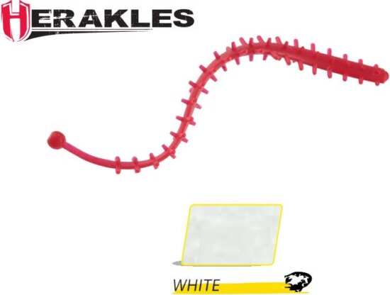 Herakles Tremors Worm 6.8cm White