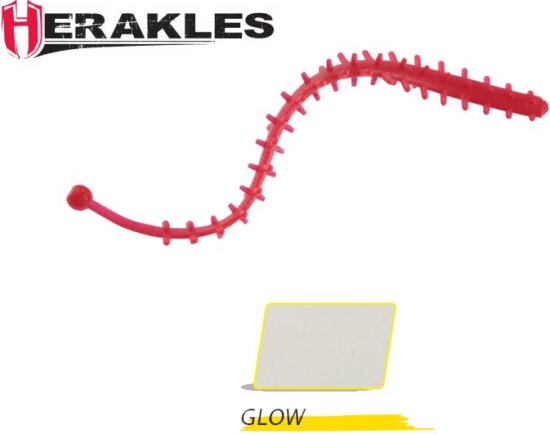 Herakles Tremors Worm 6.8cm Glow