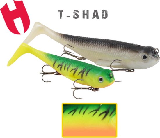 Herakles T-Shad 12cm Fire Tiger