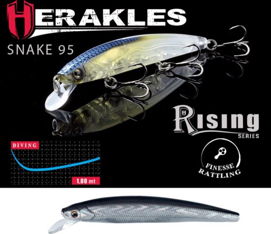 Herakles Snake 95Sp 9.5cm 9g Shad