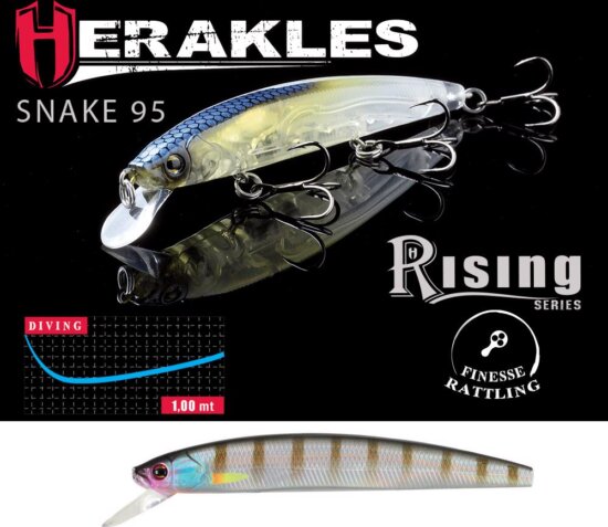 Herakles Snake 95Sp 9.5cm 9g Perch