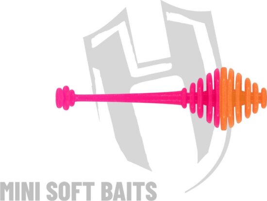 Herakles Ringo Tail 50mm Crab Orange Pink