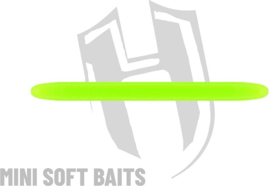 Herakles Rdb Worm 60mm Cheese Chartreuse