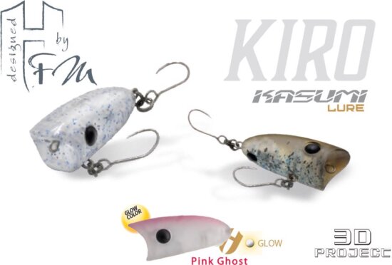 Herakles Popper Area Kiro F 2.7cm 1.8g Pink Ghost