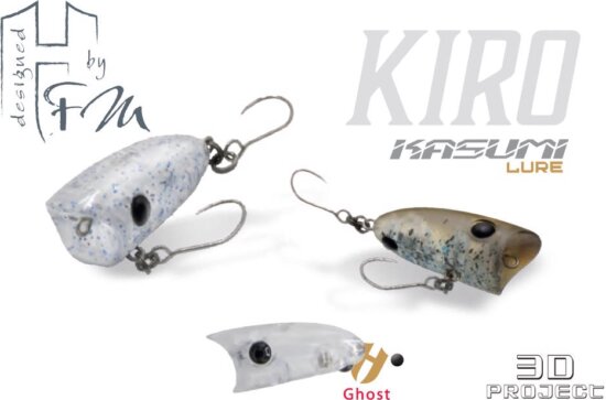 Herakles Popper Area Kiro F 2.7cm 1.8g Ghost