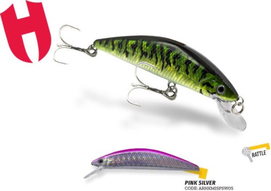 Herakles Mizu 70Sp Sw 7.0cm 4.8g Pink Silver