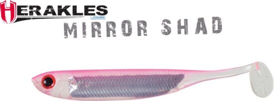 Herakles Mirror Shad 3.8" 10cm Pinky
