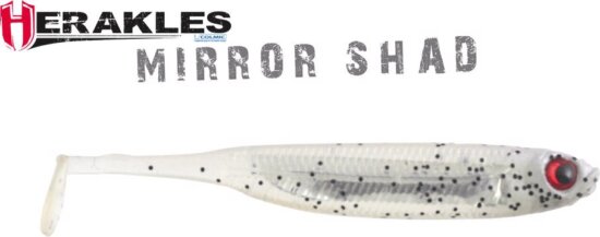 Herakles Mirror Shad 3.2" 8.1cm Ghost