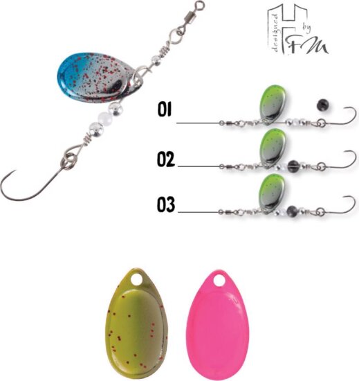 Herakles Körforgó Clever Spin 1.5g Rainbow