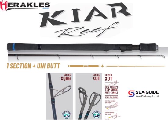 Herakles Kiar Reef Hkr2-760H 7'6" 230cm 15-45g Heavy