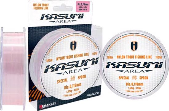 Herakles Kasumi Clear Pink 100m 0.118mm 1.52kg