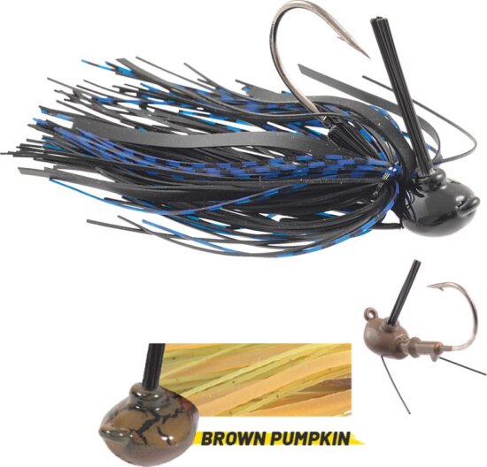 Herakles Jig Up 1/2Oz 14g Brown/Pumpkin