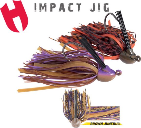 Herakles Jig Impact 5/8Oz 17.5g Brown/Junebug