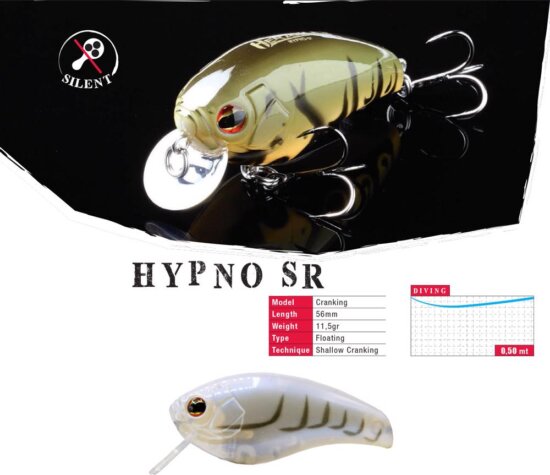 Herakles Hypno-Sr F 5.6cm 11.5g White Craw