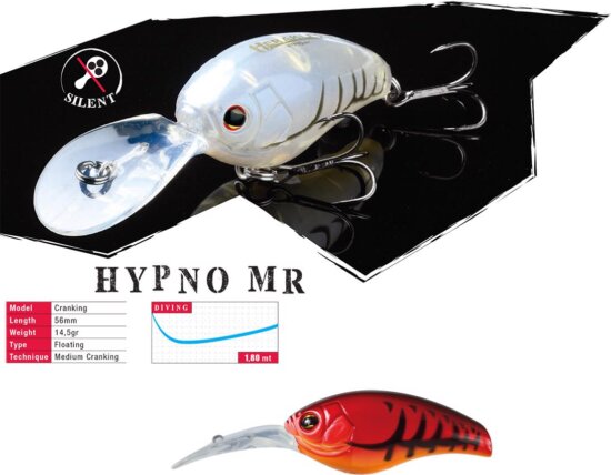 Herakles Hypno-Mr F 5.6cm 14.5g Red Craw