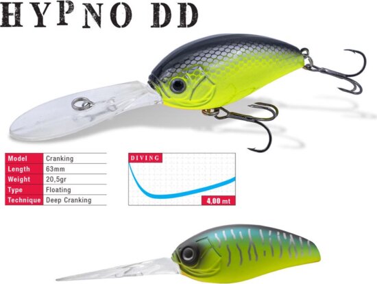 Herakles Hypno-Dd Deep Dive F 6.3cm 20.5g Fire Tiger Matt