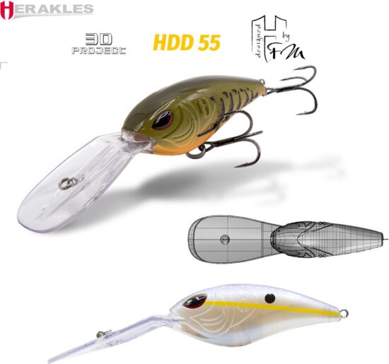 Herakles Hdd 55F 7.0cm 27g Sexy Shad