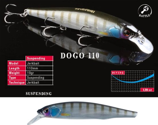 Herakles Dogo 110Sp 11cm 19g Perch