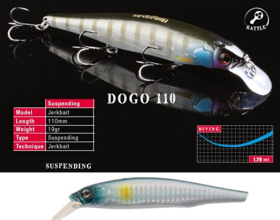 Herakles Dogo 110Sp 11cm 19g Acciuga