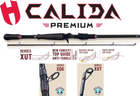 Herakles Calida Premium Hcpc702Cr Cast 7'2" 218cm 3/8-1 1/4 7-35g Crankbait