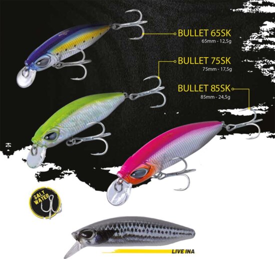 Herakles Bullet 85Sk 8.5cm 24.5g Live Ina