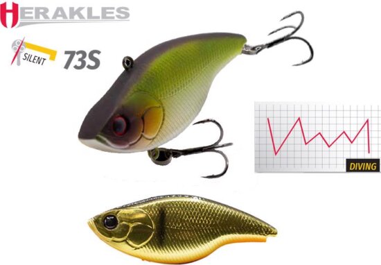Herakles Blaze Rattle 73 Silent S 7.3cm 17g Kinkuro