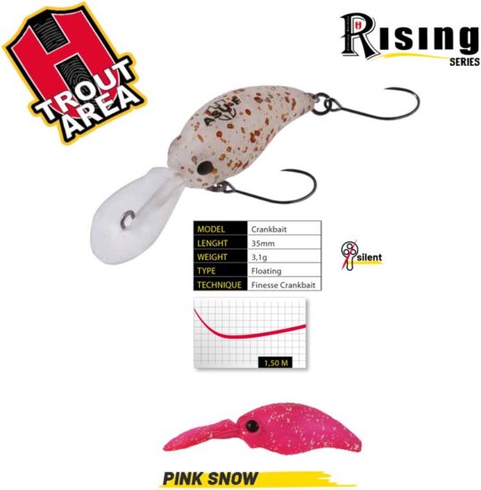 Herakles Asu 35F 3.5cm 3.1g Pink Snow
