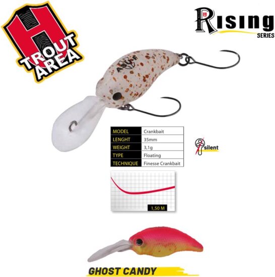 Herakles Asu 35F 3.5cm 3.1g Gost Candy