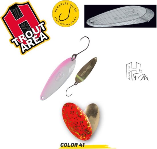 Herakles Area Spoon Vento Ld 3.5g Color 41 Electric Orange