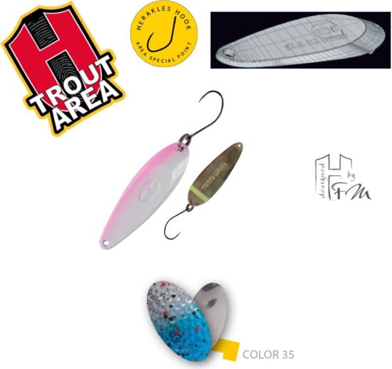 Herakles Area Spoon Vento Ld 3.5g Color 35 Skynet Silver