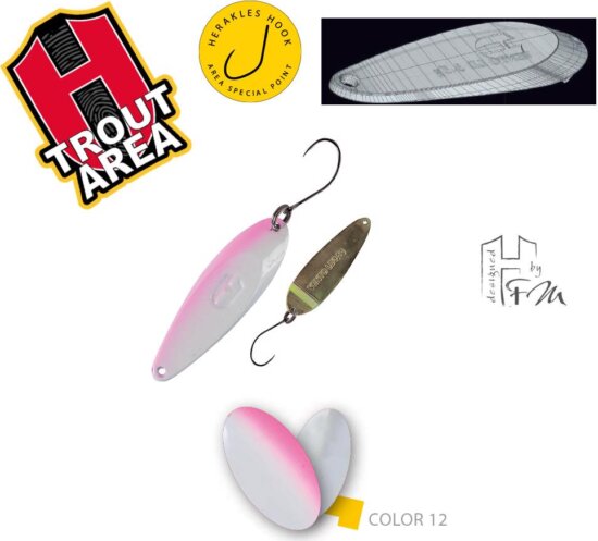 Herakles Area Spoon Vento Ld 3.5g Color 12 White Pink