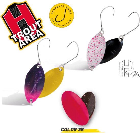 Herakles Area Spoon Sbam 2.3g Color 36 Pink Pellet