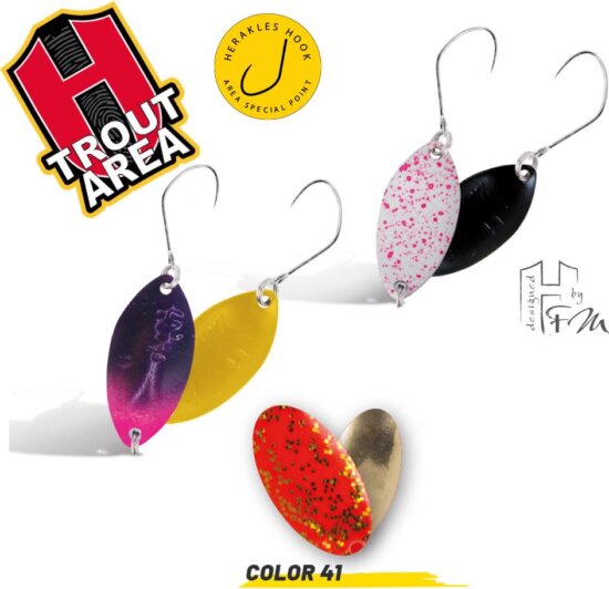 Herakles Area Spoon Sbam 1.3g Color 41 Electric Orange