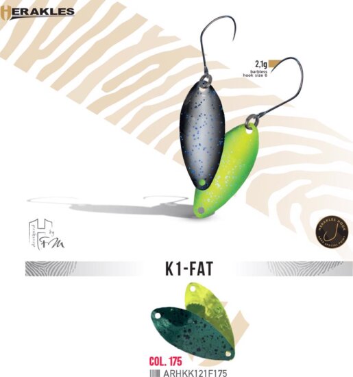 Herakles Area Spoon K1 Fat 2.1g Color 175