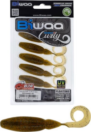 Biwaa Tailgunr Curly 3.5" 9cm 310 Kaleido Star