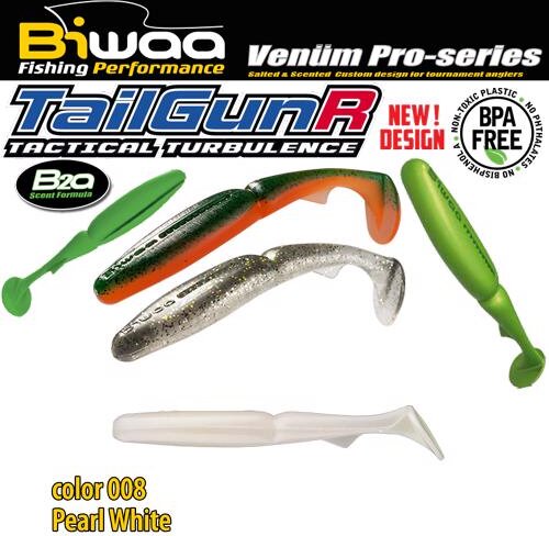 Biwaa Tailgunr 2.5" 6.5cm 008 Pearl White