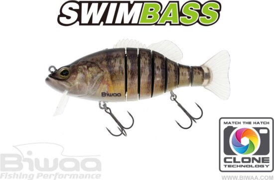 Biwaa Swimbass 6" Slow Sink 15cm 65g 52 Yellow Pearch