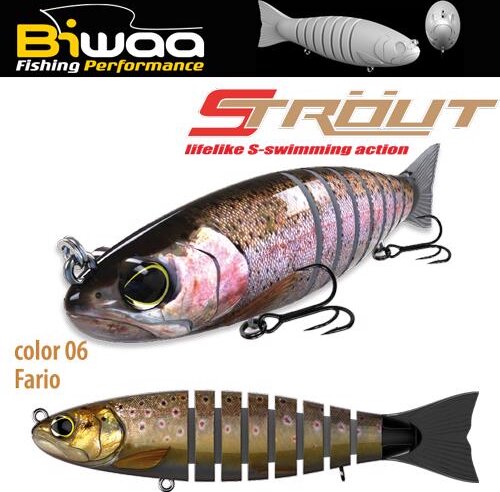 Biwaa Swimbait Strout 5.5" 14cm 29g 06 Fario