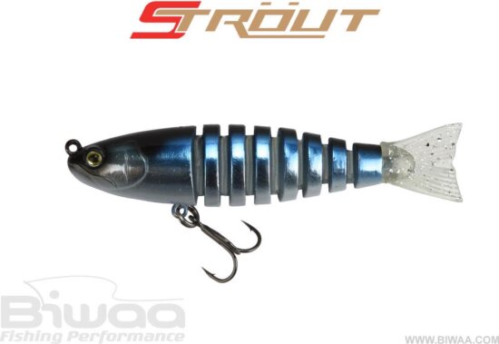 Biwaa Swimbait Strout 3.5" 9cm 8g 19 Blue Chrome