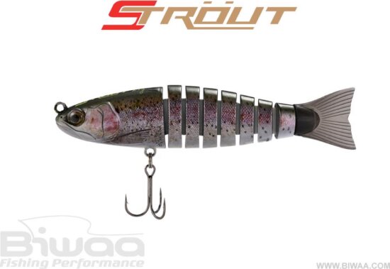 Biwaa Swimbait Strout 3.5" 9cm 8g 07 Rainbow