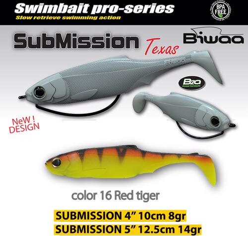 Biwaa Submission 5" 13cm 16 Red Tiger