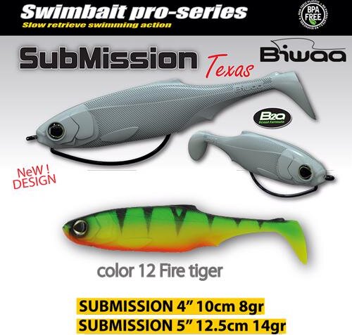 Biwaa Submission 4" 10cm 12 Fire Tiger