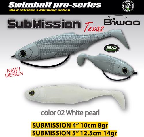 Biwaa Submission 4" 10cm 02 Pearl White